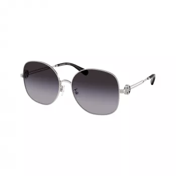 Tory Burch TY6112-32748G óculos de sol de mulher, armação Dark Havanna, lentes castanhas com gradiente, 56/16/140 mm