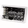 SIMAGIC Haptic Control Box (P2000-HCB) – unidade de controlo de feedback háptico de 4 canais para pedais P2000