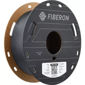 Polymaker Fiberon PPS-CF10 filamento (FM01001) – 1,75 mm, 500 g, preto