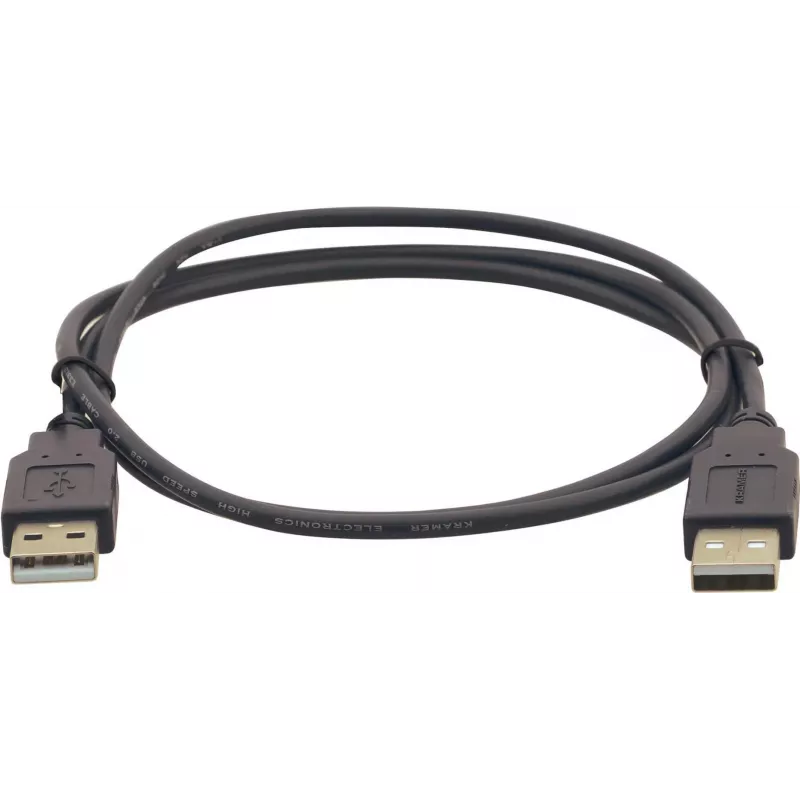 Cabo USB 2.0 Kramer C-USB/AA-10, ficha USB-A macho para ficha USB-A macho, 3m, cinzento 96-0212010