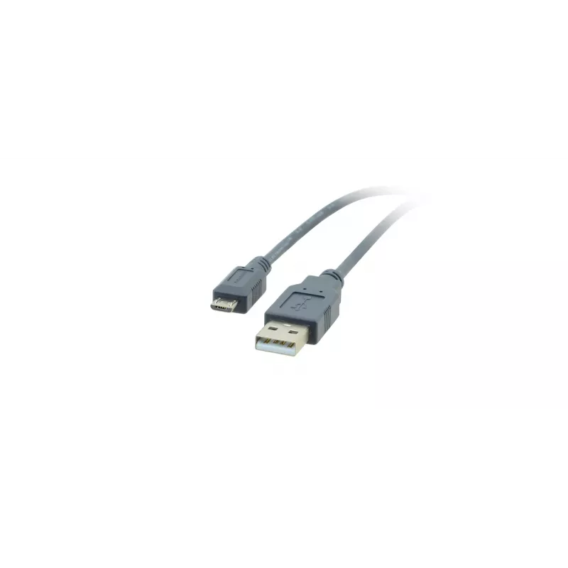 Cabo USB 2.0 Kramer ficha A macho para ficha Micro-B macho - 4,6 m 96-02156015