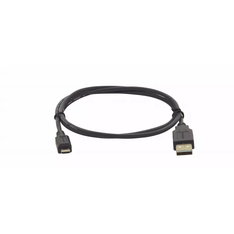 Cabo USB 2.0 Kramer ficha A macho para ficha Micro-B macho - 4,6 m 96-02156015