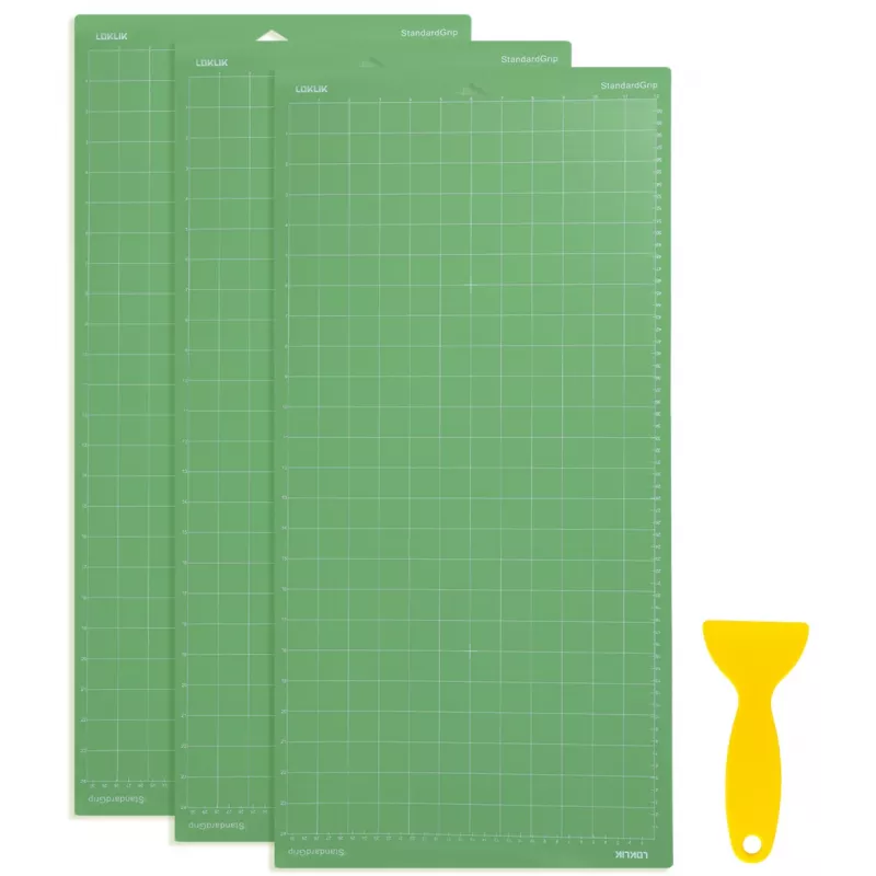 Tapete de corte LOKLiK Standard Grip pack de 3 33x66 cm verde SG-GJ-0026-US-L-B2B