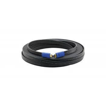 Cabo HDMI plano de alta velocidade com Ethernet Kramer C-HM/HM/FLAT/ETH-6, 1,8 m, preto 97-01014006