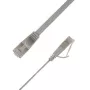 Cabo de rede Ethernet plano U/FTP Cat6A LinkIT 4m cinzento STP-FL6A-00400-GY