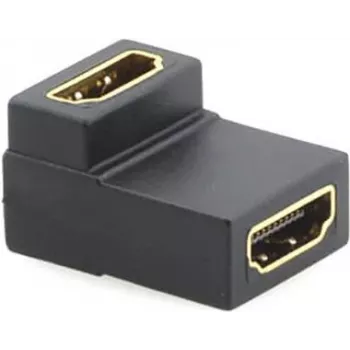 Adaptador HDMI Kramer AD-HF/HF/RA - conector HDMI fêmea para conector HDMI fêmea - conector angular 270° (99-9797111)