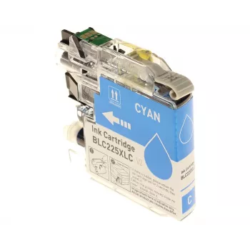 Tinteiro compatível G&G Brother LC-225XLC ciano de alta capacidade (14536)