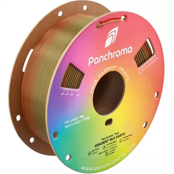 Filamento 3D Polymaker Panchroma PLA 1,75mm Gradient Silk Earth 1kg (CA03038)