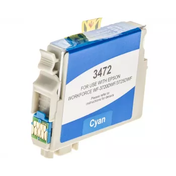 Tinteiro ciano compatível G&G para Epson 34XL (C13T34724012) – Alta capacidade 14614