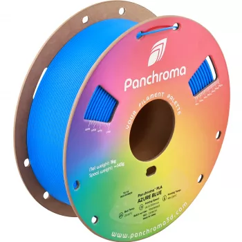 Filamento PLA para impressora 3D Polymaker Panchroma, 1,75 mm, 1 kg, Azure Blue (CA19024)
