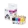 Pack de 4 tinteiros XXL G&G compatíveis com Brother LC-127XLVALBP (preto, ciano, magenta, amarelo) 14784