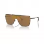 Óculos de sol Michael Kors homem MK1152-1001F9 Pilot, armação preta, lentes cinzentas, 58-17-145 mm