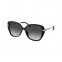 Óculos de sol de mulher Michael Kors MK2185BU30058 em acetato, armação Havana/tartaruga, lentes castanhas, 54/17/140 mm