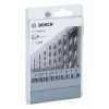 Conjunto de brocas para metal Bosch HSS PointTeQ, 9 peças, 2-10 mm, brocas helicoidais 2607002826