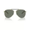 Óculos de sol de mulher Michael Kors MK1146-10143H dourado claro borboleta cat-eye castanho degradê 59mm