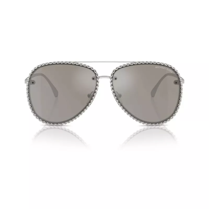 Óculos de sol de mulher Michael Kors MK114718936G5 dourado borboleta 59/13/140 mm
