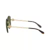 Óculos de sol de mulher Tory Burch TY6111-334371, armação Havana castanho-escuro, lentes castanhas degradê, 56/16/140 mm