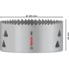 Serra copo Bosch Expert for Metal 105 mm Cobalt Bi-Metall 2608901535