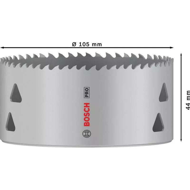 Serra copo Bosch Expert for Metal 105 mm Cobalt Bi-Metall 2608901535