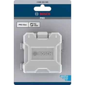 Caixa de armazenamento Bosch Accessories 2608522565 Pick and Click M, reutilizável, preto/vermelho