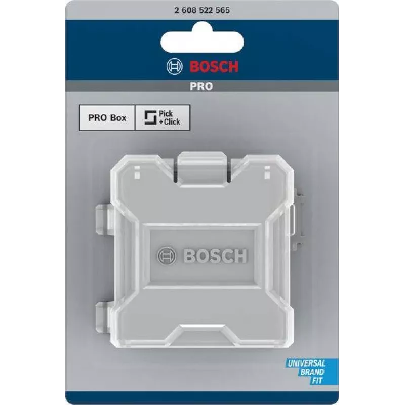 Caixa de armazenamento Bosch Accessories 2608522565 Pick and Click M, reutilizável, preto/vermelho