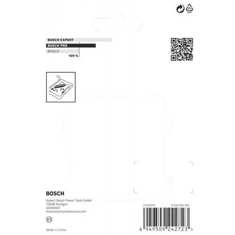 Caixa de armazenamento Bosch Accessories 2608522565 Pick and Click M, reutilizável, preto/vermelho