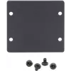 Módulo cego frontal preto Kramer W-2BLANK para placas de parede (2 aberturas) 85-00705090