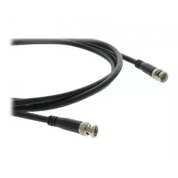 Cabo de vídeo coaxial Kramer C-BM/BM-100 ficha BNC macho para ficha BNC macho, 30,5 m, cinzento escuro 91-0101100