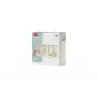Conjunto de recordação de impressão de mão ou pé de bebé Tiny Love Simple Frame, branco