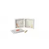 Conjunto de recordação de impressão de mão ou pé de bebé Tiny Love Simple Frame, branco