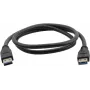 Kramer C-USB3/AA-3 cabo USB 3.0, ficha Type-A para ficha Type-A, 0,9 m, azul 96-0230003