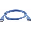 Kramer C-USB3/AA-3 cabo USB 3.0, ficha Type-A para ficha Type-A, 0,9 m, azul 96-0230003