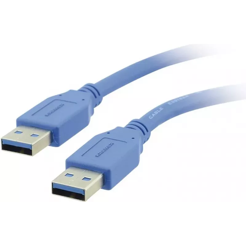 Kramer C-USB3/AA-3 cabo USB 3.0, ficha Type-A para ficha Type-A, 0,9 m, azul 96-0230003