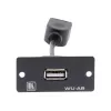 Kramer WU-AB módulo snap-in USB Type-A conector fêmea para conector fêmea preto 85-0118399