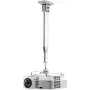 SMS Smart Media Solutions suporte de teto para projetor CL V, 12 kg, prateado, alumínio, inclinação +/-25°, rotação +/-360°, rotação +/-360° AE021022