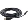 Cabo DisplayPort Kramer C-MDPM/MDPM ficha macho-ficha macho 4,6 m preto 97-1717015