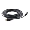 Cabo DisplayPort Kramer C-MDPM/MDPM ficha macho-ficha macho 4,6 m preto 97-1717015