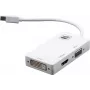 Adaptador de saída múltipla Kramer ADC-MDP/M1 DisplayPort para HDMI/DVI/VGA 99-93200003