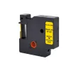 Fita de etiquetar em poliolefina G&G amarelo/preto 19 mm x 1,5 m RL-D-Hs-18058-BK/YE-19MM*1.5M