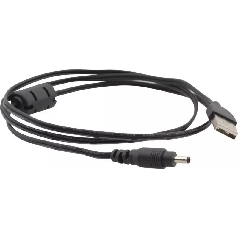 Cabo de alimentação USB-A para DC Kramer C-UAM/DC35-3 3,5x1,35 mm 0,9 m preto 96-0213003