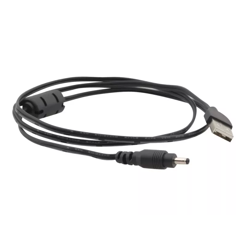 Cabo de alimentação USB-A para DC Kramer C-UAM/DC35-3 3,5x1,35 mm 0,9 m preto 96-0213003
