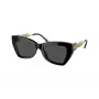 Óculos de sol de mulher Michael Kors MK2205-300587, armação tartaruga escura, lentes cinzento-escuro, 52/19/140 mm