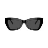 Óculos de sol de mulher Michael Kors MK2205-300587, armação tartaruga escura, lentes cinzento-escuro, 52/19/140 mm