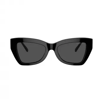 Óculos de sol de mulher Michael Kors MK2205-300587, armação tartaruga escura, lentes cinzento-escuro, 52/19/140 mm