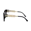 Óculos de sol de mulher Michael Kors MK2205-300587, armação tartaruga escura, lentes cinzento-escuro, 52/19/140 mm