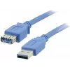 Cabo de extensão USB 3.0 Kramer Electronics ficha macho USB-A para conector fêmea USB-A 3 m preto (96-02310010)