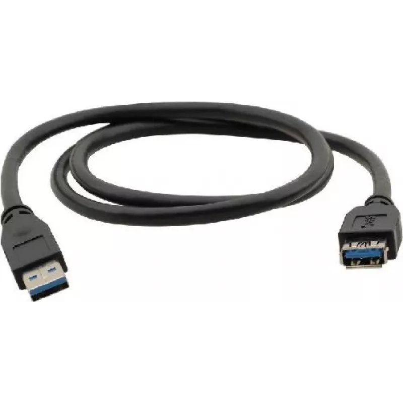 Cabo de extensão USB 3.0 Kramer Electronics ficha macho USB-A para conector fêmea USB-A 3 m preto (96-02310010)