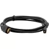 Cabo HDMI High-Speed com Ethernet Kramer C-HM/HM/A-D-10, Micro HDMI para HDMI, 3 m, 4K@60Hz, preto 97-01116010