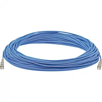 Cabo de patch de fibra ótica Kramer C-SC/SC/OM4-33 10 m OM4 duplex multimodo, SC para SC, aqua 94-0703033