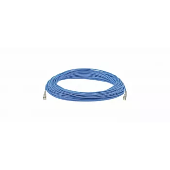 Cabo de patch de fibra ótica Kramer C-SC/SC/OM4-33 10 m OM4 duplex multimodo, SC para SC, aqua 94-0703033